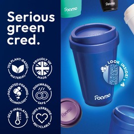 FOAMO Reusable Coffee Cup (Coral)