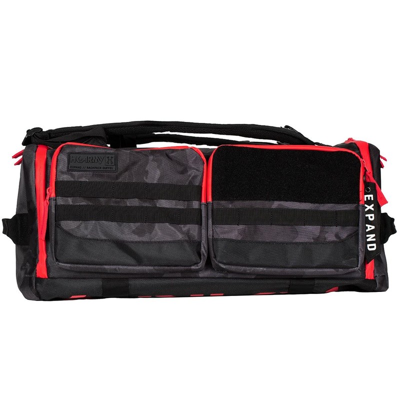 HK Army Expand Backpack Paintball Gearbag - Shroud Black/Red