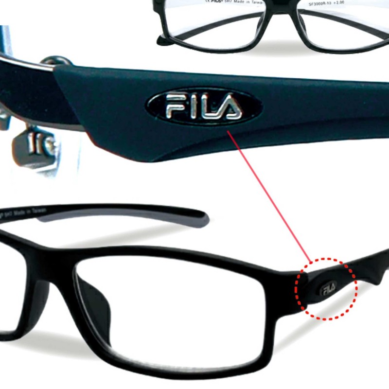 Enix SF3000R-10 +1.50 Reading Glass, Black and White