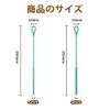 Selinear ストロー ブラシ 2本セット 6mm+9mm シリコン製 360°クリーン お手入れが簡単 曲げ可能 吊り下げ穴があり