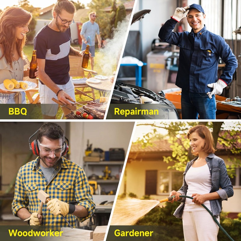 SAN LIKE Woodworking Apron for Men Chef Aprons for Men
