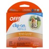 OFF! Clip-On Mosquito Repellent Refill, Provides 12 Hours of Protection,