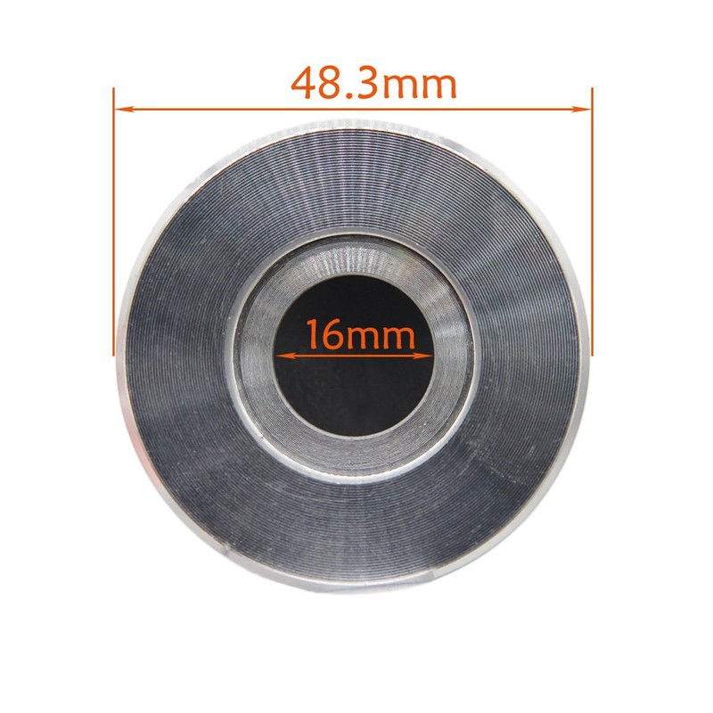 Swnkdg Aluminium Lawn Strimmer Head, Double Line Head, Thread Spool,