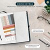Bullet Journal Notebook A5 Dotted, Incl. Pen Holder, Frog Pocket,