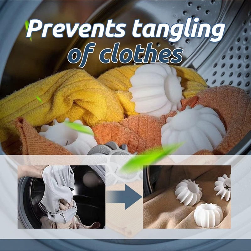 Reusable Magic Laundry Balls, 5/10 Laundry Balls Tangle Free for