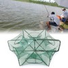 Lixada Foldable Fishing Net Hexagon 6 Hole Fishing Net Shrimp