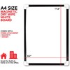 A4 Dry Wipe Whiteboard and Eraser | Home Kitchen Office