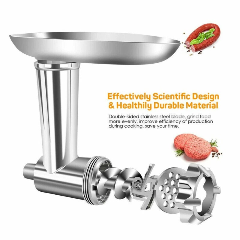 Unbranded Meat Grinder Attachment And Tomato Juicer Sauce Maker Strainer