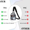 SynHHergyx Clear Bag for Stadium Events, Clear Sling Bag Purses