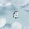 Fidget Ring Sterling Silver Anxiety Ring Spinner Ring for Anxiety