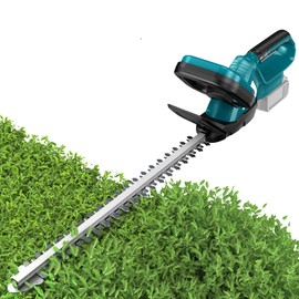 ZUYIYI Cordless Hedge Trimmer for Makita 18V Battery, Electric Bush Trimmer 22 Inches Dual-Action, 3/4" Cutting Capacity Handheld Shrub Pruning Trimmer for Garden, Grass, Lawn(NO Battery)