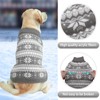 KOOLTAIL Cable Knit Dog Sweater Turtleneck, Cold Weather Pullover Classic