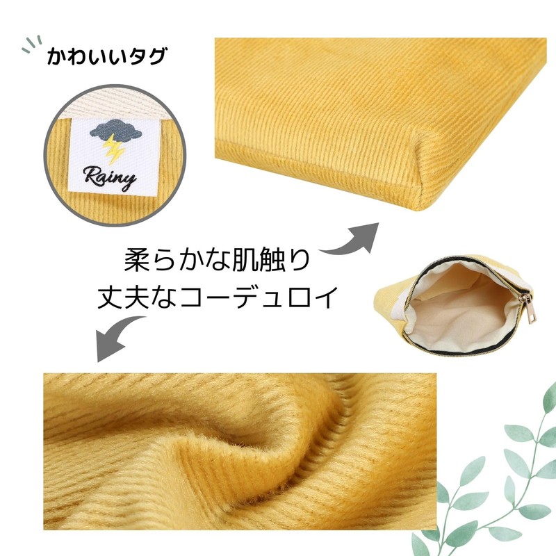 Happy RURU Mini Pouch, Cosmetic Pouch, Cute, Small Cosmetic Case,