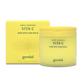 Goodal Green Tangerine Vita C Blemish Care Pad Alpha 70 sheets / 구달 청귤 비타C 잡티 케어 패드 알파 70매