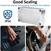 3Pcs 1590B Guitar Effect Pedal Case Diecast Metal Aluminum Stomp