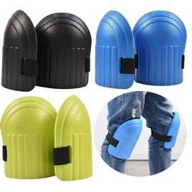 AMZMUKAUP 3 Pairs Knee Pads, Waterproof EVA Knee Protection, Soft Foam, Anti-Collision Knee Pads, Adjustable Straps, Kneecaps for Work, Outdoor, Sports, Gardening