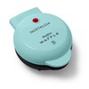 Nostalgia MyMini Personal Electric Waffle Maker, 5-Inch Cooking Surface, Hash