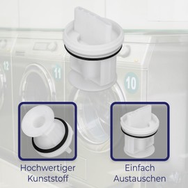 Lint Filter Filter Filter Insert Compatible with Bosch Siemens Constructa Neff for Washing Machine Washer Dryer 00647920 647920 00605010 605010 00602008