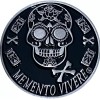 Simply Minimal Silver Color Plated Memento Mori, Dia de Los