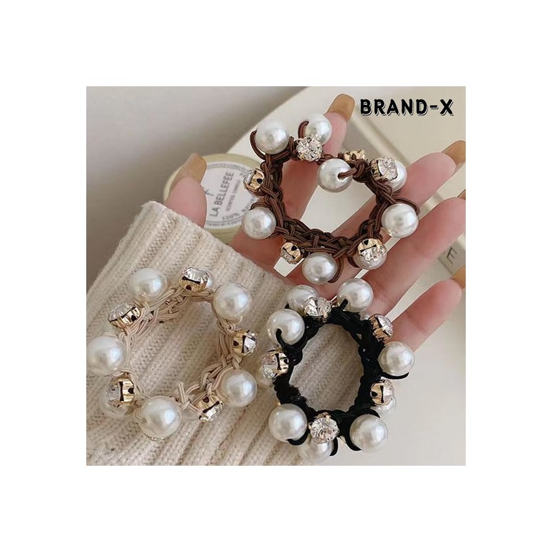[Brand X] 3pcs Special Deal Pearl and Crystal Wiggly Hair