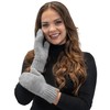 Vivisence Stylish Women's Mittens Made Of Warm And Soft Yarn