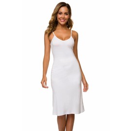 LB LIFEBEST Women's Full Slips Cami Long Spaghetti Strap Under Dress