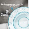 2 Pack Bathtub Overflow Cover,Bathtub Stoppers,6.1 Inch PVC Bathtub Overflow