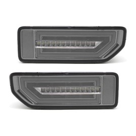 Dreamseek LED Tail Light Assembly Compatible Suzuki Jimny 2019 2020 2021 2022 2023 2024 2025 Rear Brake Lamp Taillight with Dynamic Sequential Turn Signal Plug and Play (Smoke Lens)