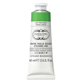 Charbonnel Etching Ink - Spring Green, 60 ml