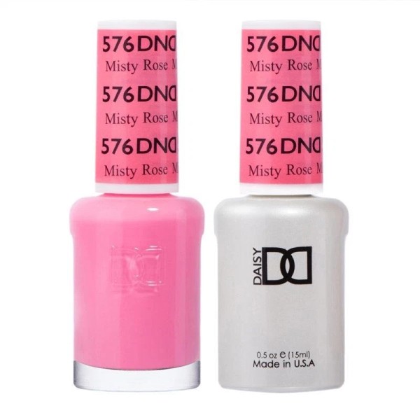 DND DUO Matching Gel & Lacquer #576 - Misty Rose