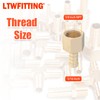 LTWFITTING Assortment Kit Hose ID (1/4-Inch to 1/2-Inch) x (1/4-Inch,