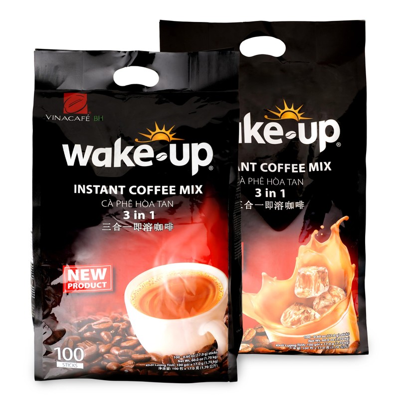 Vinacafe Premium 200 Sticks 3 in 1 Instant Wake-Up Coffee
