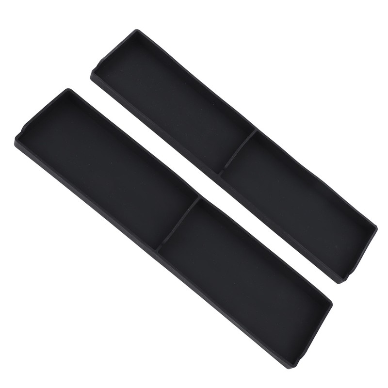 2PCS Stove Top Shelf Silicone Spice Rack Magnetic Back 2