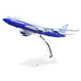 LESES Diecast Plane Model 1:400 scale Boeing 747 Airplane Model for Decoration or Gift