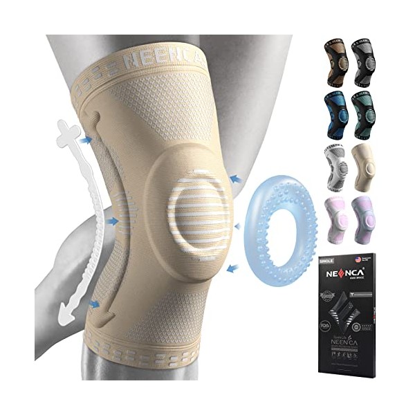 NEENCA NEENCA Professional Knee Brace,Knee Compression Sleeve Support for Men