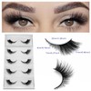DYSILK Lashes Mink Lashes 5 Pairs 6D Eyelashes Extensions Kit