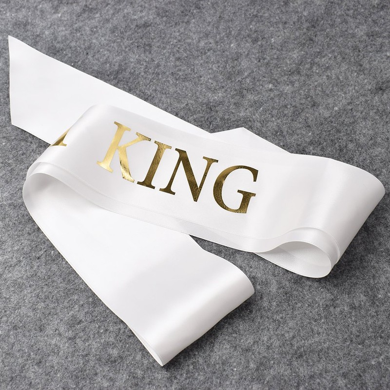 TTCOROCK Prom Kingâ€ and â€Œprom Queenâ€ Sashes â€“ Graduation Party