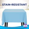 SOL 3pk Blue Table Cloths Party | 121 x 121cm