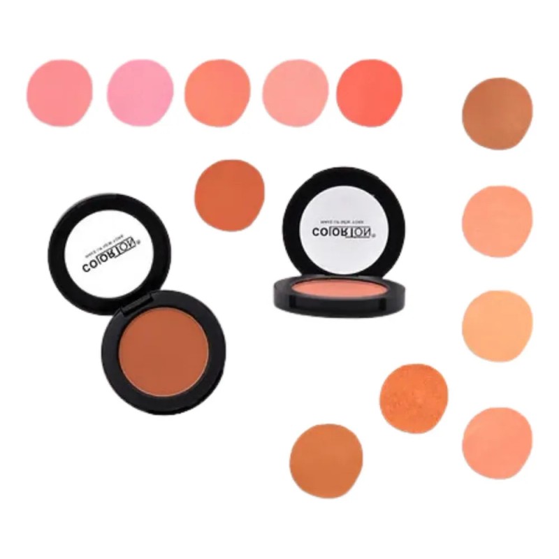 Rubor Mineral Blush Colorton Tono Del Maquillaje 5 Kenia