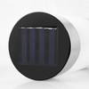 2Pcs Stainless Steel LED Solar Power Wall Mount Light Outdoor