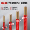 AWELTEC 0 Gauge Wire, 25 Feet Red Power Ground Wire
