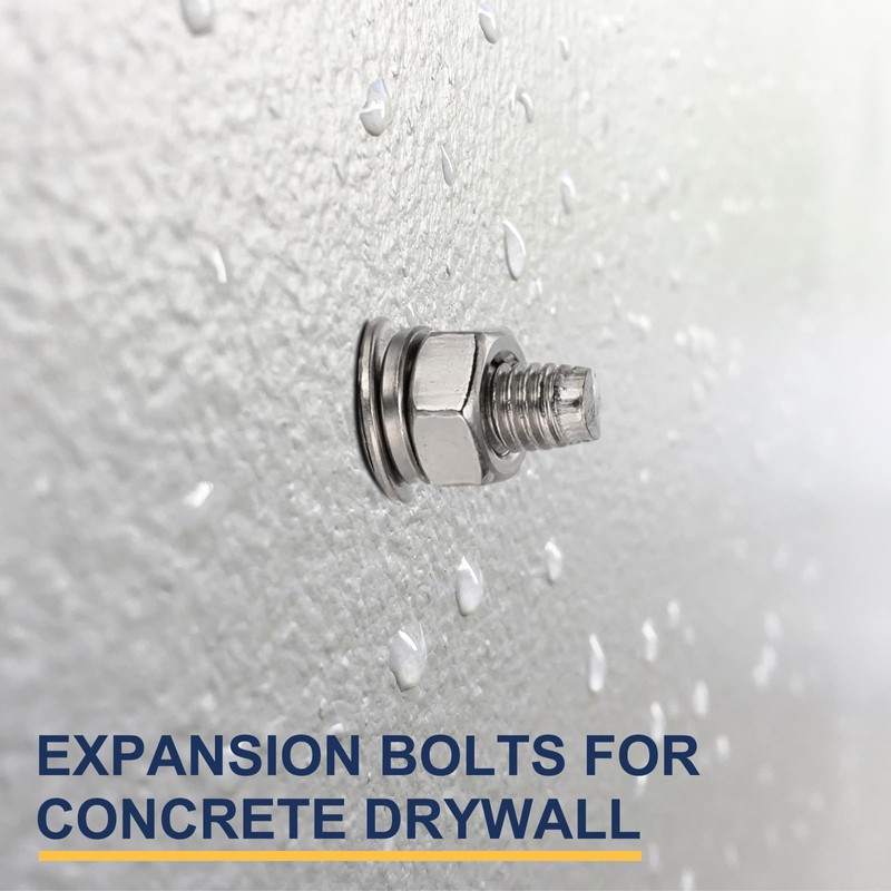 PATIKIL M8 x 90mm 304 Stainless Steel Expansion Bolts, 5
