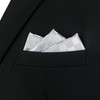 [S&W SHLAX&WING] Men's Pocket Square Plaid Prom Party Large Tall,