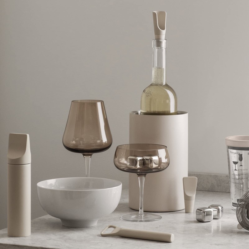 Blomus ILO Moonbeam 64256 Wine Accessories Set of 2