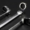 FLZOSPER 22-Piece Flex-Head Ratcheting Wrench Set，Metric & SAE Chrome Vanadium