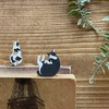 paper bookmark (cat)