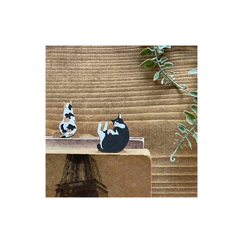 paper bookmark (cat)