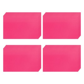 sourcing map 20 Pcs Dry Erase Magnetic Labels Colorful Strips 4.7" x 3.1" Writable Rose Red Name Tags Sticker for Craft Whiteboard Fridge Locker Home Office Classroom