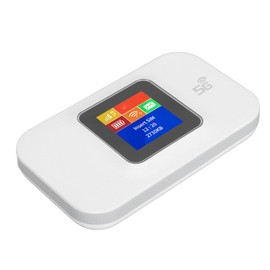 Bewinner Mobiler 4G WLAN Hotspot, Tragbare Reise WLAN Router mit Micro SIM Kartensteckplatz, Freigeschalteter WLAN Hotspot Router für Heimbüroreisen, 10 Angeschlossene Geräte, 3650 mAh