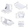 Child Safety Magnetic Cabinet Locks 6 Pack+2 Keys-AOSITE Baby Proofing